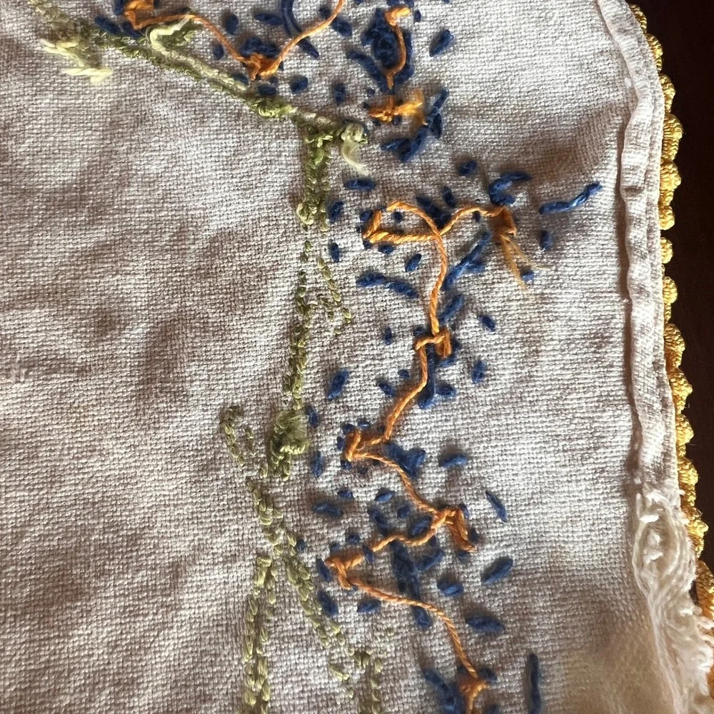 2 Vintage‎ Embroidered 30